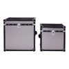 Monochrome Cowhide Storage Trunks