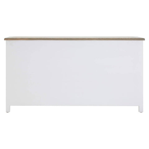 Hampstead White Oak Sideboard with 4 Doors and Drawers