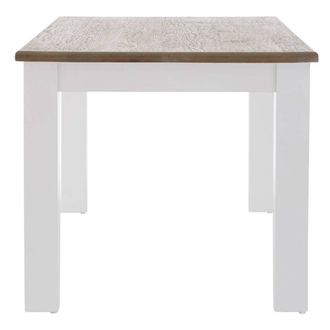 Coastal Oak & White Dining