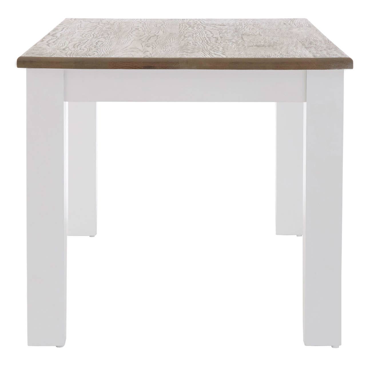 Coastal Oak & White Dining