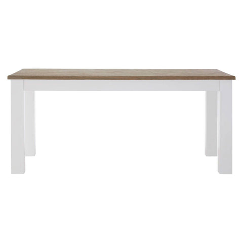 Coastal Oak & White Dining