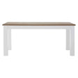 Coastal Oak & White Dining