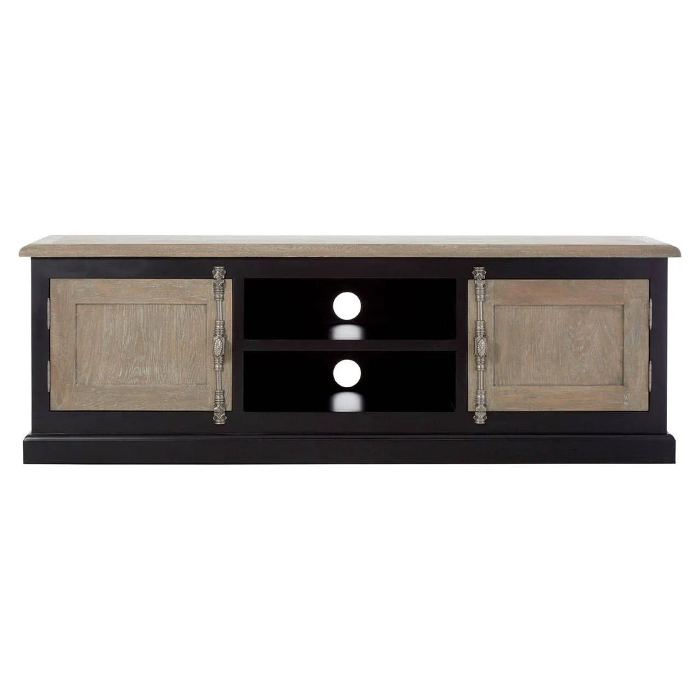 Modern Oak Media Console