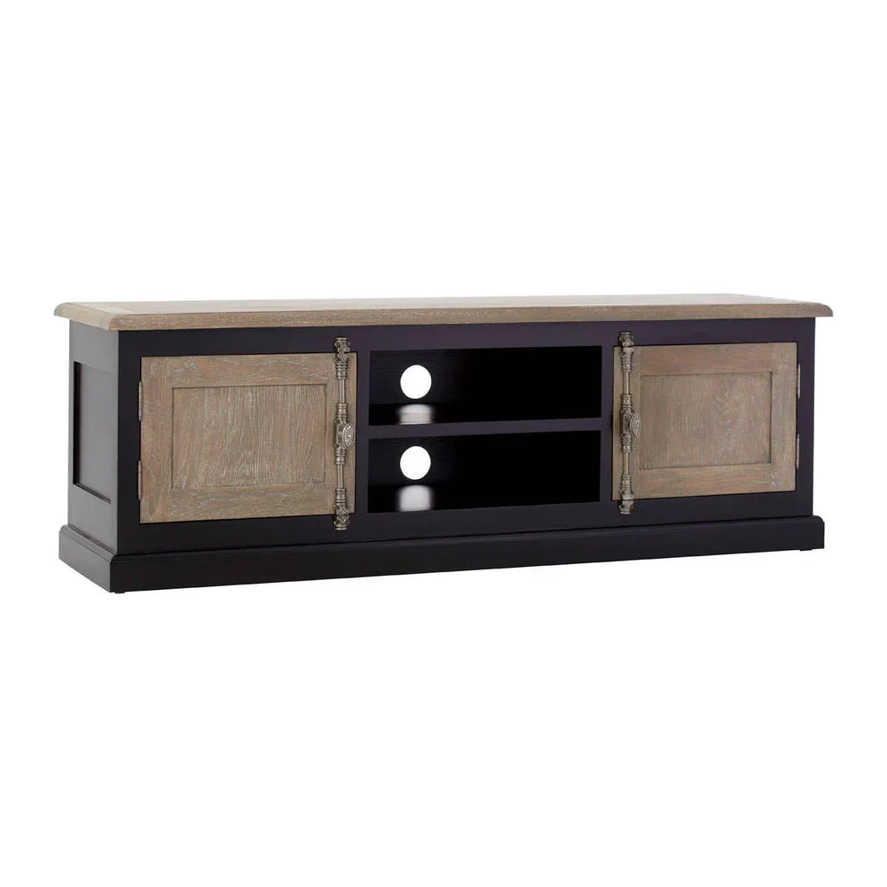 Modern Oak Media Console