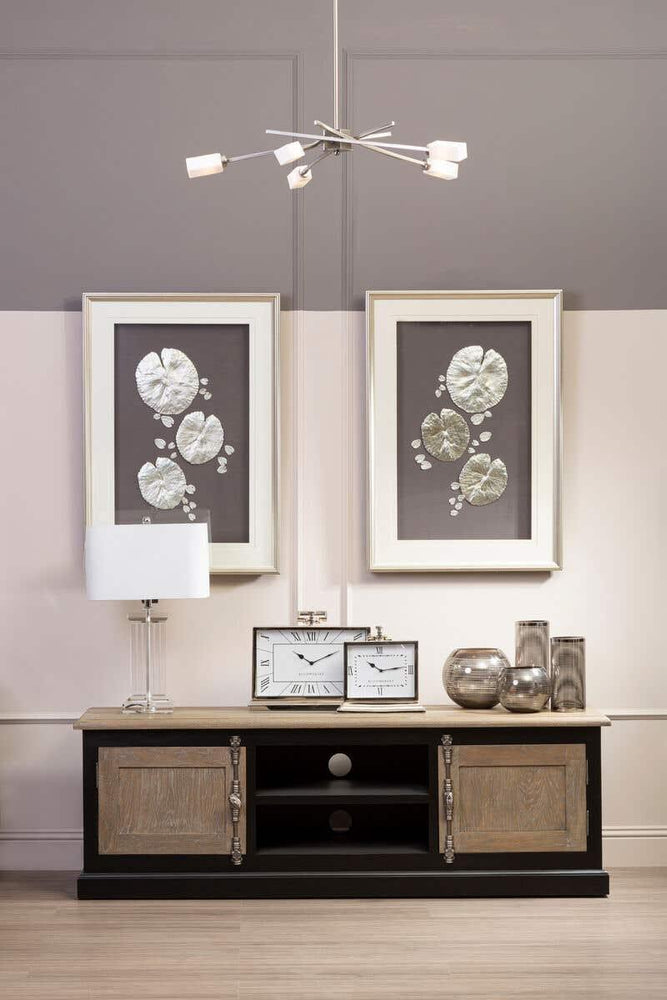 Modern Oak Media Console