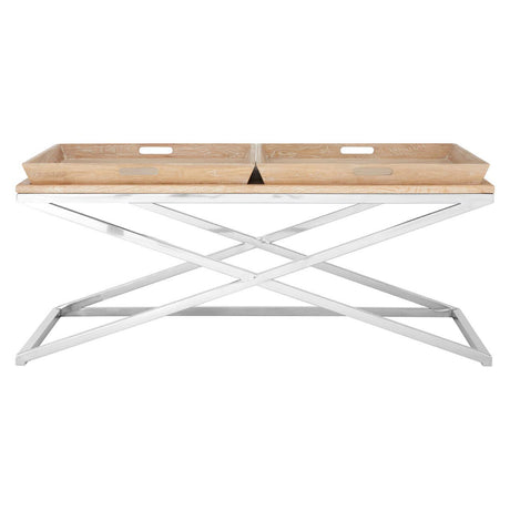 Golden Oak Coffee Table