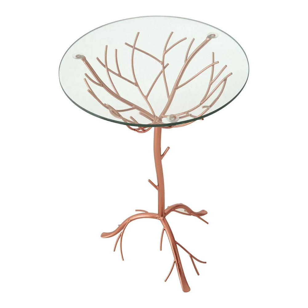 Branch Iron Tree Table