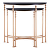 Rose Gold & Black Console