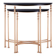 Rose Gold & Black Console