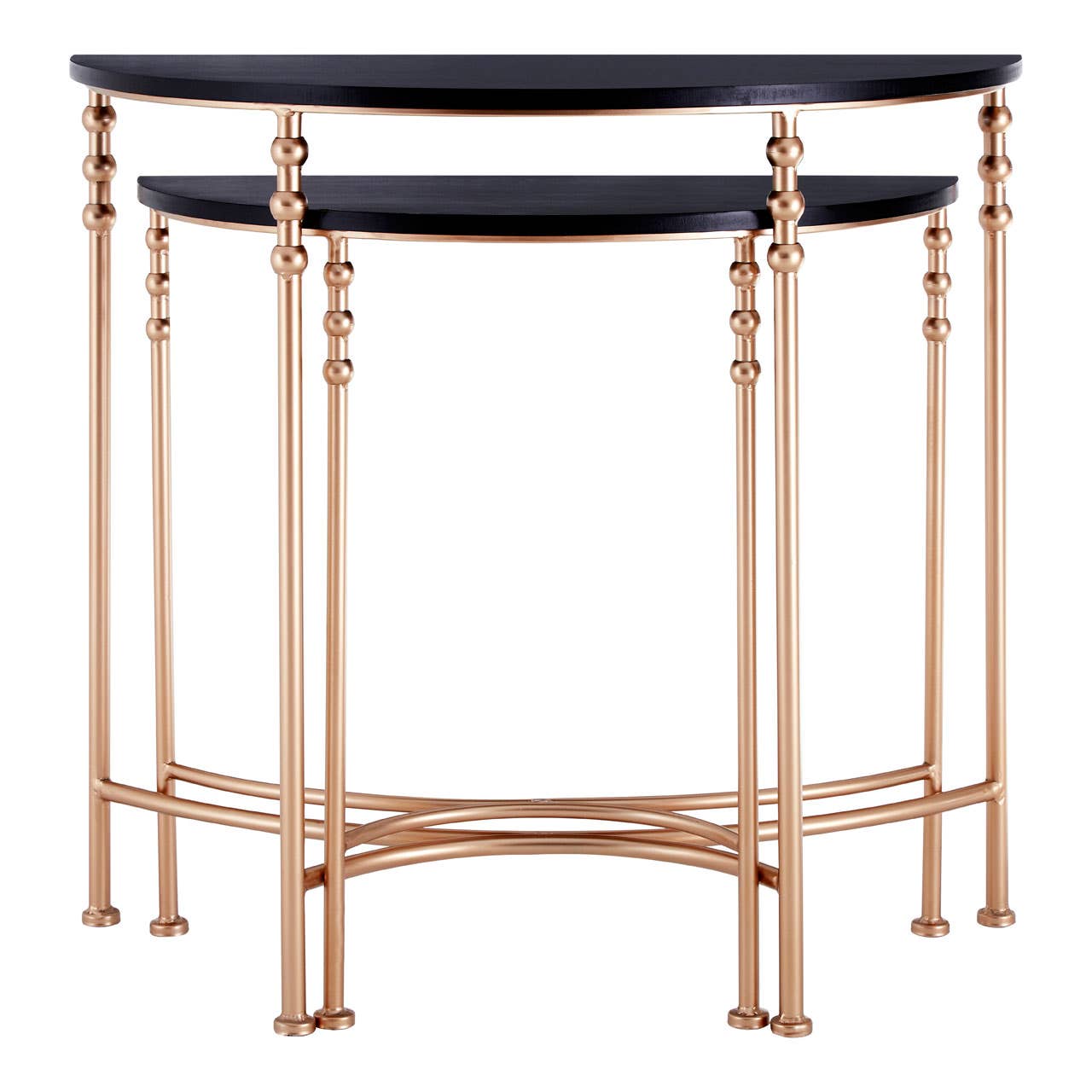 Rose Gold & Black Console