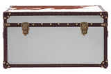 Luxe Cowhide Storage Trunk