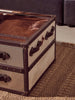 Cowhide Coffee Table with Drawers