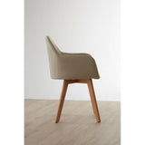Stone Fabric Accent Chair