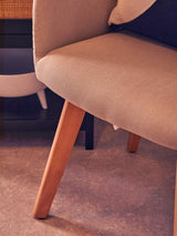 Stone Fabric Accent Chair
