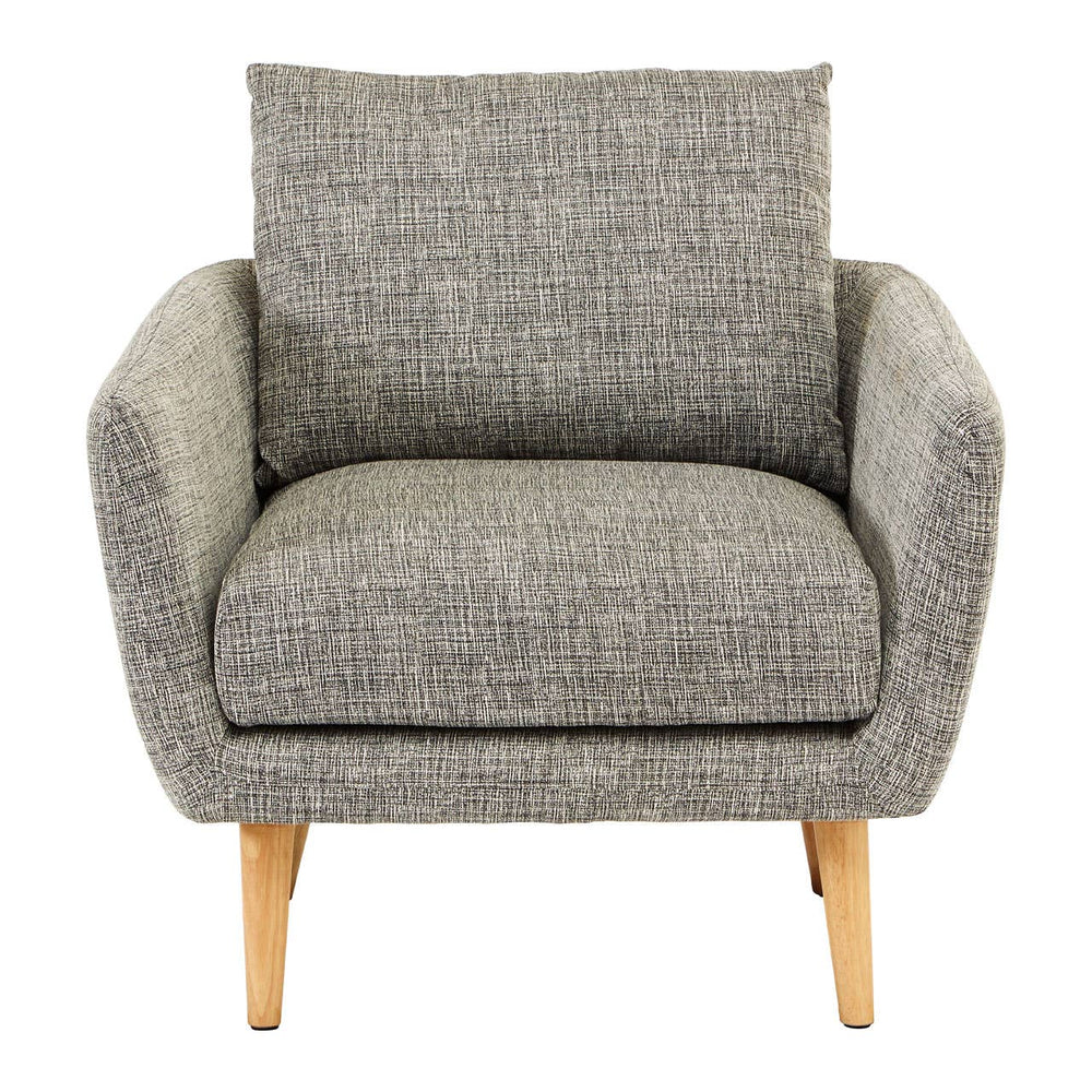 Textured Grey Armchair