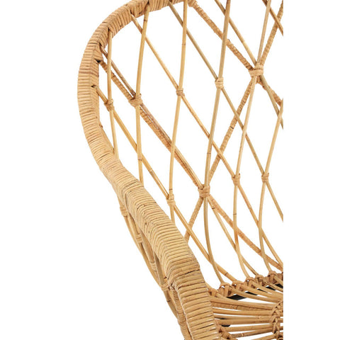 Natural Rattan Accent Chair