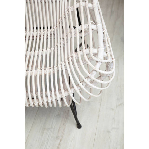 Rattan Cage Accent Chair