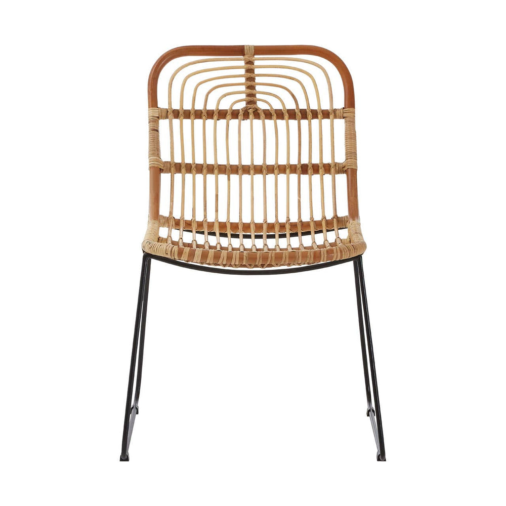 Natural Rattan Accent Chair