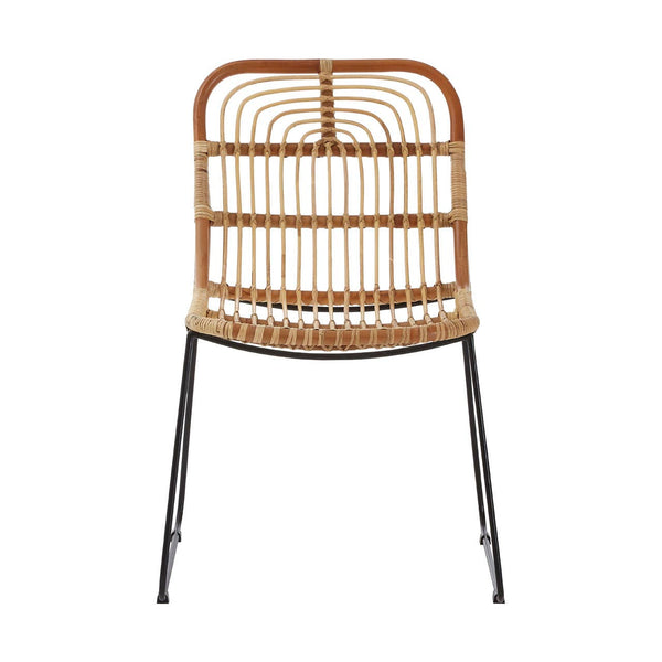 Natural Rattan Accent Chair