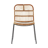 Natural Rattan Accent Chair