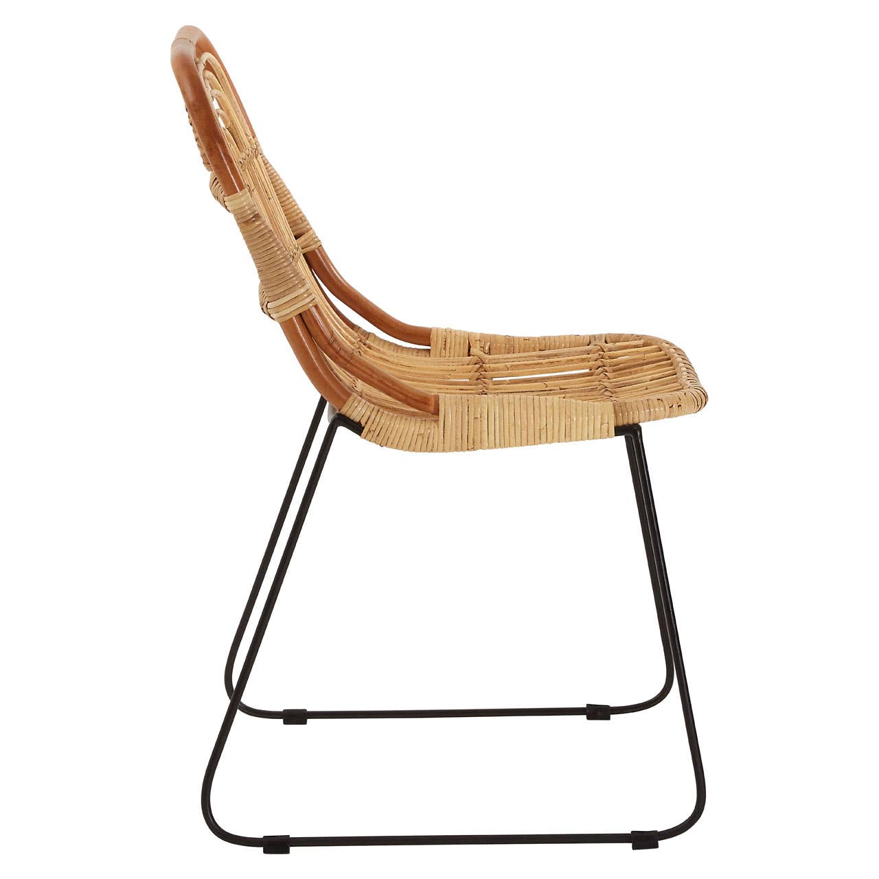 Natural Rattan Accent Chair