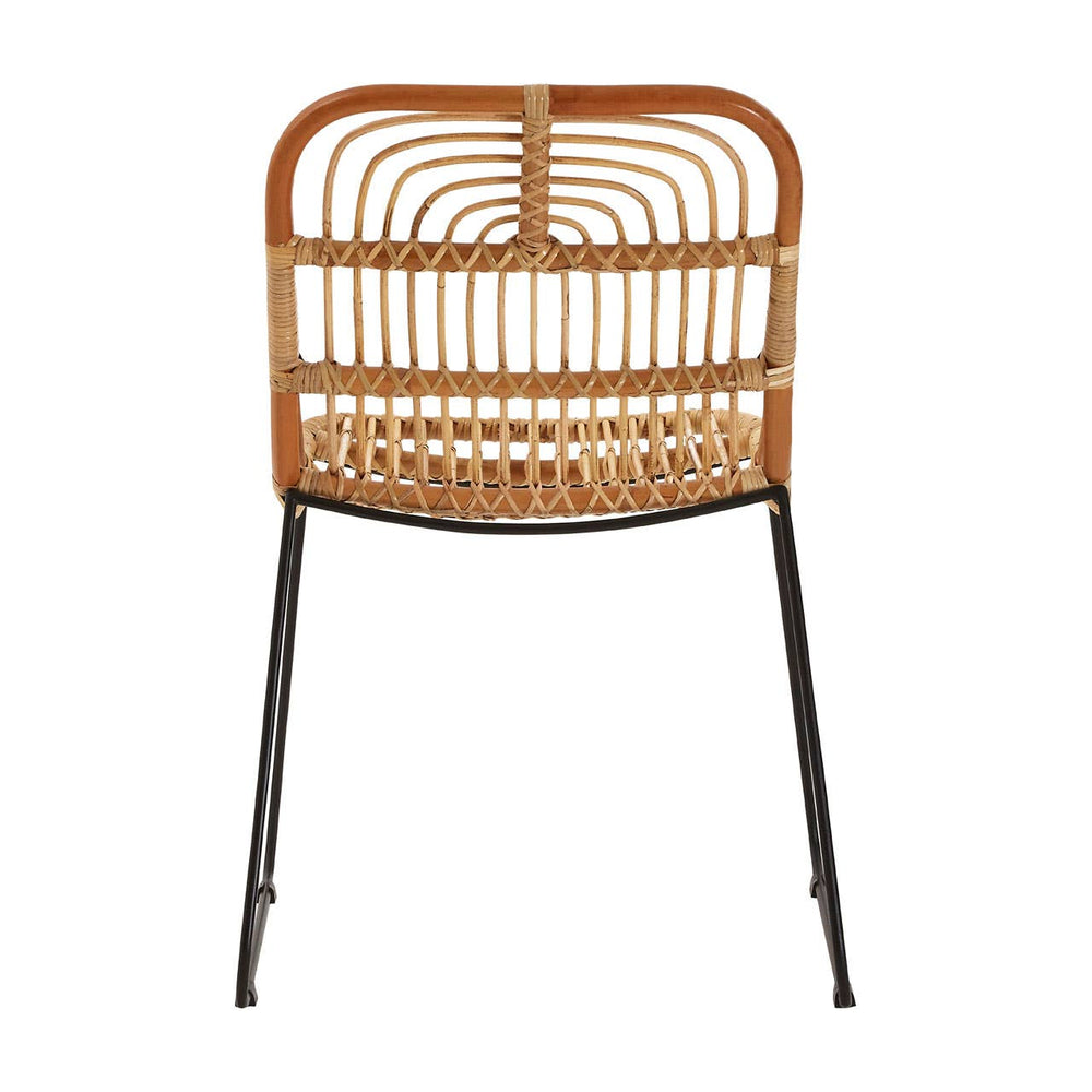Natural Rattan Accent Chair
