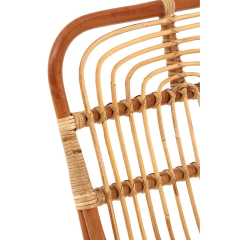 Natural Rattan Accent Chair