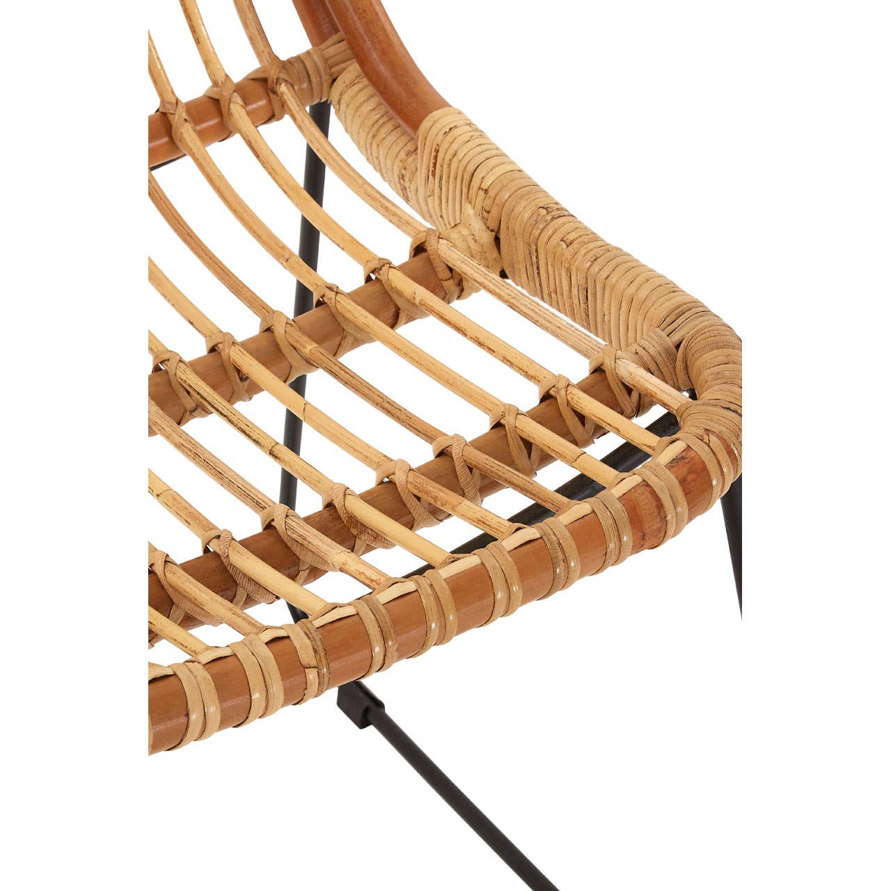 Natural Rattan Accent Chair