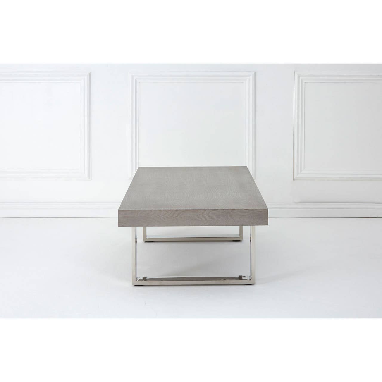Grey Elm Wood Coffee Table