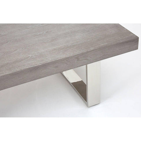 Grey Elm Wood Coffee Table