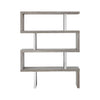 Sleek Elm Wood Bookcase