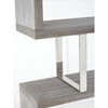 Sleek Elm Wood Bookcase