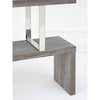 Sleek Elm Wood Bookcase