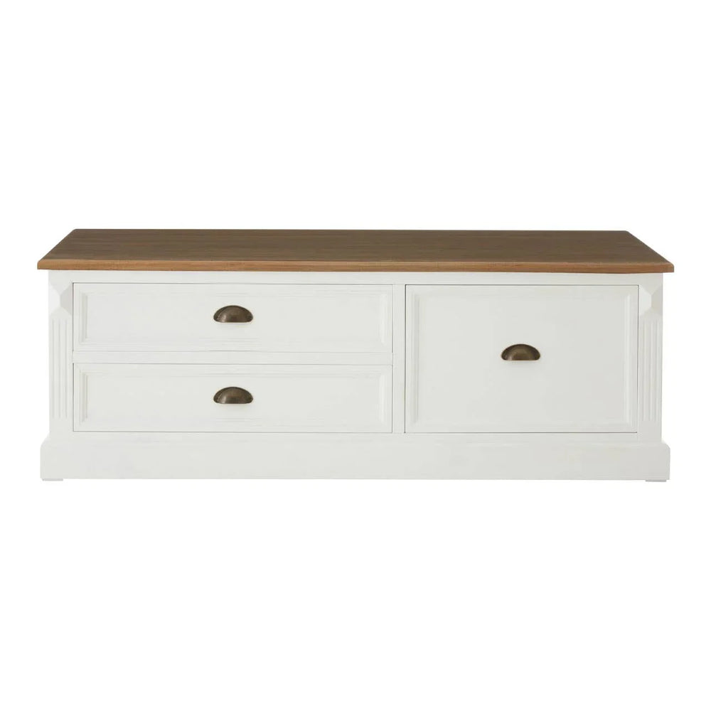 Antique White Coffee Table