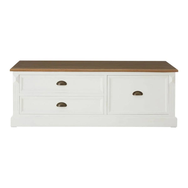 Antique White Coffee Table