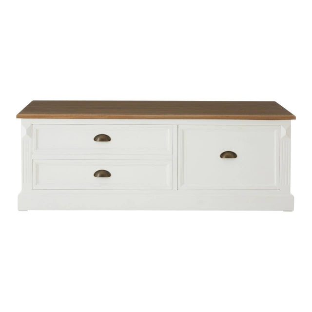 Antique White Coffee Table