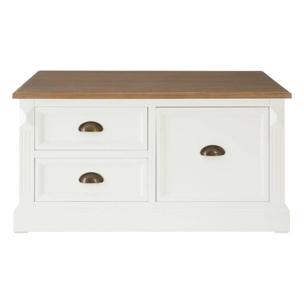 Antique White Coffee Table