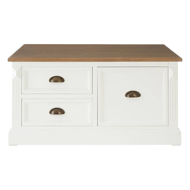 Antique White Coffee Table