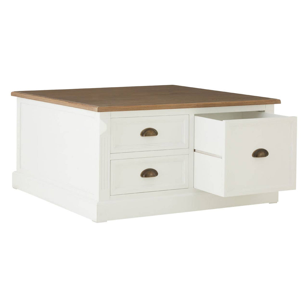 Antique White Coffee Table