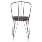Rustic Metal & Wood Chair