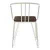 Modern Metal & Elm Chair