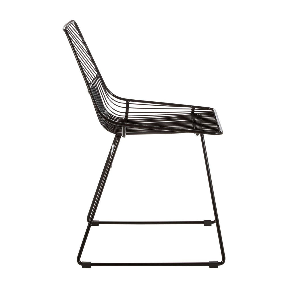 Modern Wire Frame Accent Chair