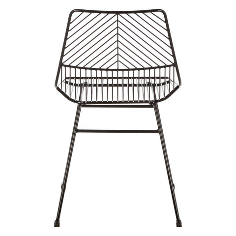 Modern Wire Frame Accent Chair