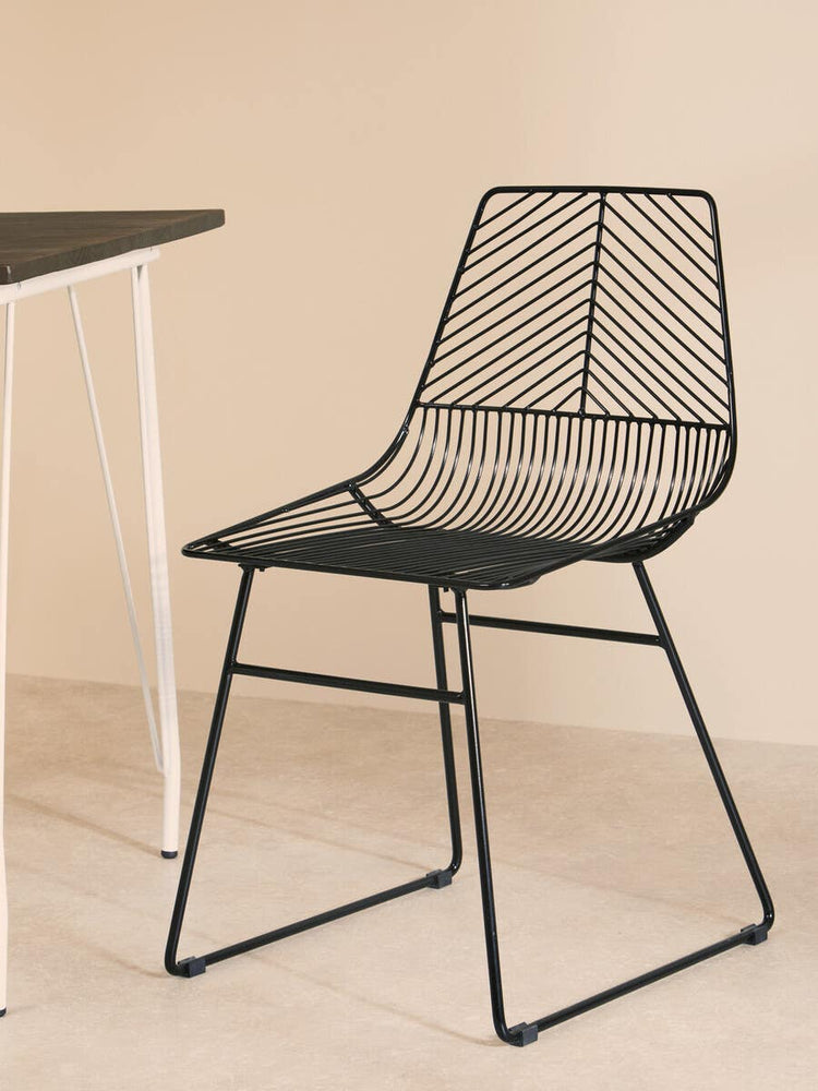 Modern Wire Frame Accent Chair