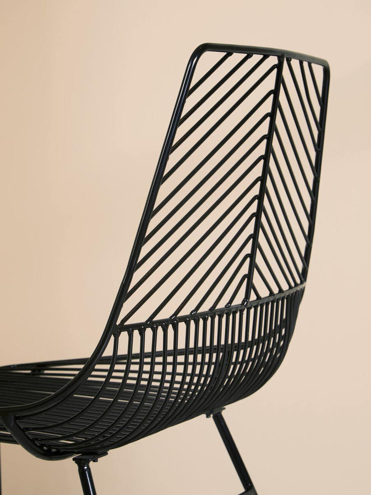 Modern Wire Frame Accent Chair