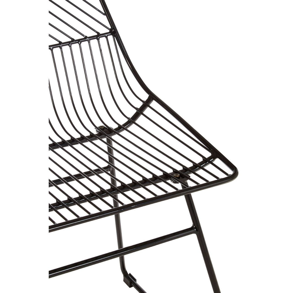 Modern Wire Frame Accent Chair