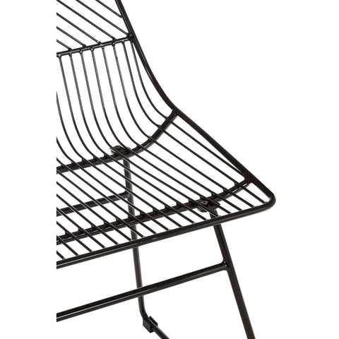 Modern Wire Frame Accent Chair