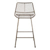 Leaf Design Wire Bar Chair