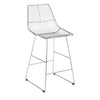 Leaf Design Wire Bar Chair
