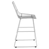 Leaf Design Wire Bar Chair